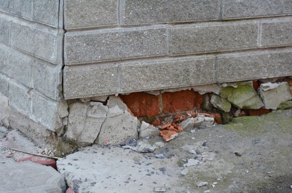 Foundation Settlement Repair in Hudsonville
